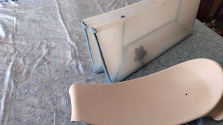Bañera plegable para bebé con soporte