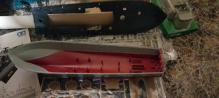 Modello elettrico Tamiya Vosper Fast Patrol Boat