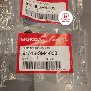 Ghette di fissaggio 91518-SM4-003 originali Honda