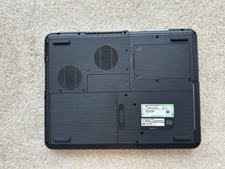Ordenador Compaq Antiguo Plata/Negro