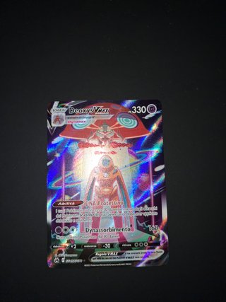Carta Pokèmon Deoxys Vmax Zenit regale