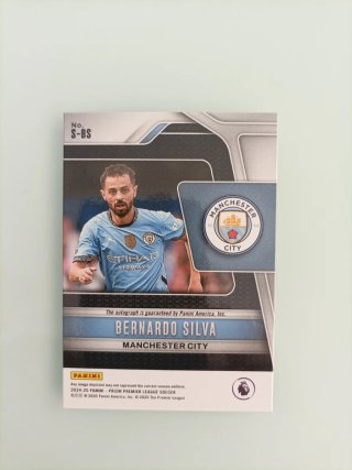 Firma di Bernardo Silva Panini Prizm S-BS