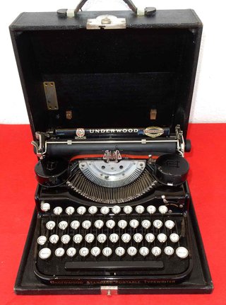 Macchina da scrivere Underwood portatile - anno 1930