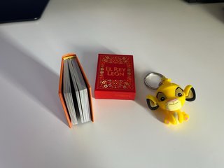 Il Re Leone: Portachiavi e Libro