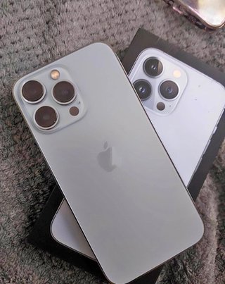 iPhone 13 Pro Max Blu/Argento