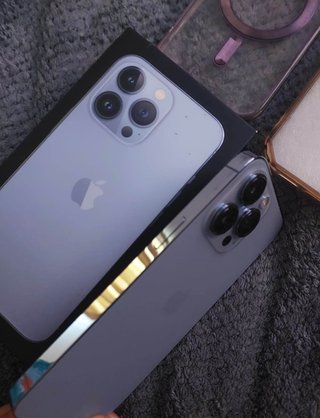 iPhone 13 Pro Max Blu/Argento