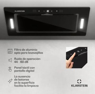 Klarstein Campana de extracción/recirculación