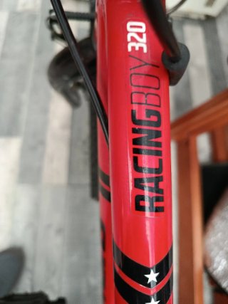 Bicicleta infantil roja BTwin - Racingboy 320