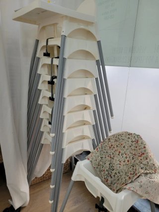 Tronas Ikea blancas apilables