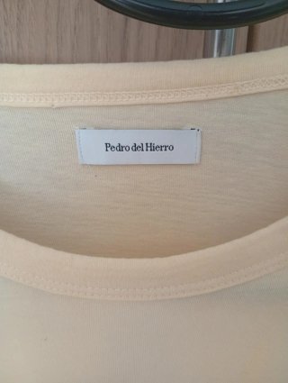 Camiseta Pedro del Hierro amarilla