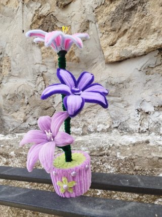 Maceta decorativa regalo flores