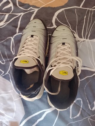 Zapatillas Nike TN Grises y Amarillas