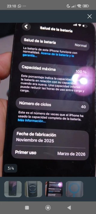 iPhone 16E original sin estrenar prácticamente