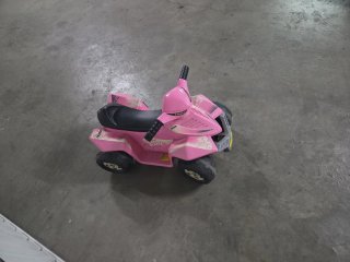 Moto Quad Eléctrica Infantil Rosa