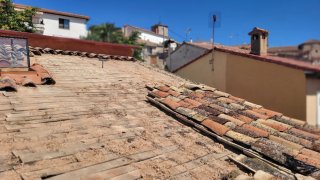 Lote de teja vieja