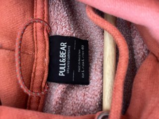 Sudadera Pull&Bear naranja