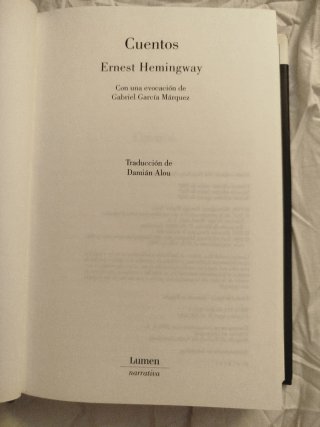 Hemingway. Cuentos. Lumen