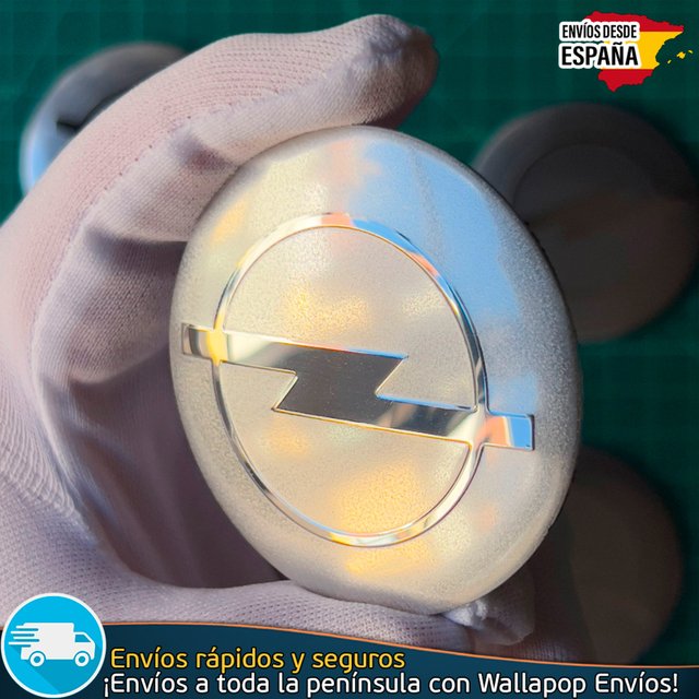 Emblema Opel 56mm Tapacubos Tapas Centro Llantas