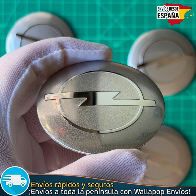 Emblema Opel 56mm Tapacubos Tapas Centro Llantas