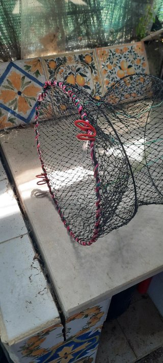 Nassa da pesca a soffietto 30x60