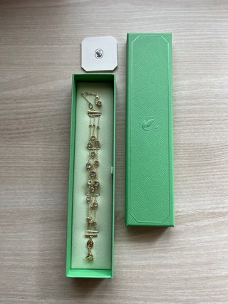 Pulsera Swarovski Imber Dorada Original con caja