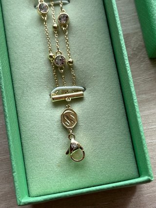 Pulsera Swarovski Imber Dorada Original con caja