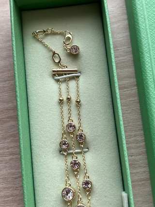 Pulsera Swarovski Imber Dorada Original con caja