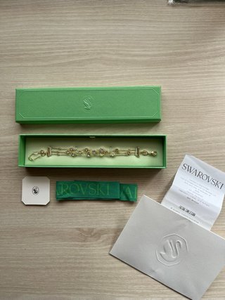 Pulsera Swarovski Imber Dorada Original con caja