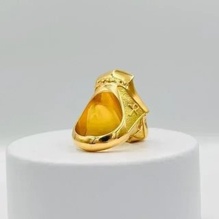 Sello Tutankamón Azul 18K