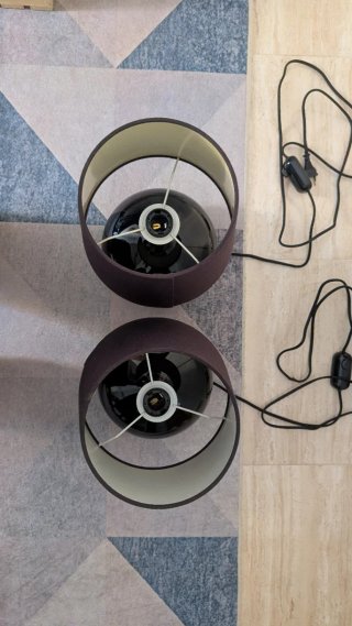 Lámparas de Mesa Ikea Negras