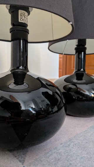 Lámparas de Mesa Ikea Negras