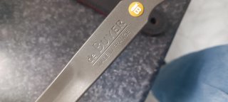 Sartén de hierro mineral de Buyer 24mm y mango