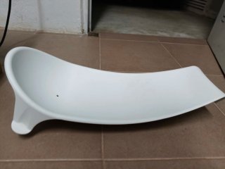 Bañera Stokke plegable+aplique para recién nacido