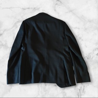 Traje Hugo Boss Negro/Azul Marino Talla 48 Nuevo