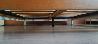Somier y cabezal de madera