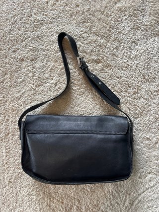 Borsa Furla Vintage Postina Nera con Borchie