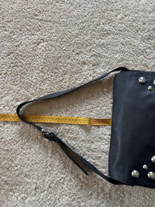Borsa Furla Vintage Postina Nera con Borchie