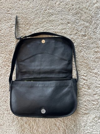 Borsa Furla Vintage Postina Nera con Borchie