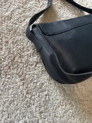 Borsa Furla Vintage Postina Nera con Borchie