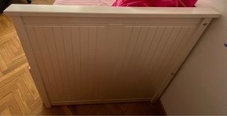 Cama nido blanca Ikea con cajones