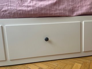 Cama nido blanca Ikea con cajones