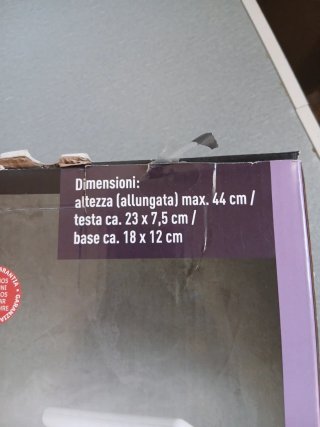 Lámpara LED de escritorio blanca