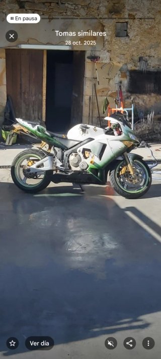 Honda CBR600RR 2003 Verde/Blanca