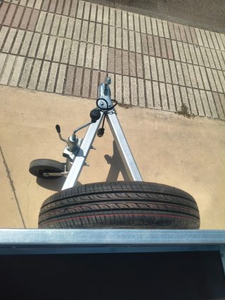Remolque  de 750kg con medidas de 1mx1.55