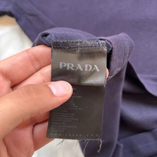 Maglietta Prada Blu Scuro Taglia M