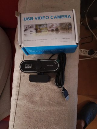 Cámara Web USB 2K Full HD