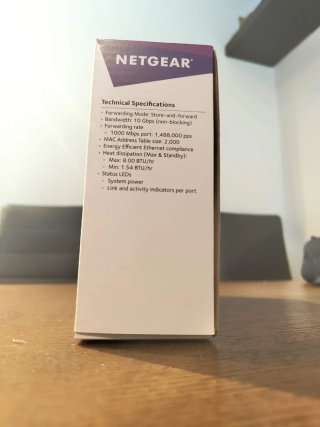 NETGEAR Switch Gigabit Ethernet 5 Porte
