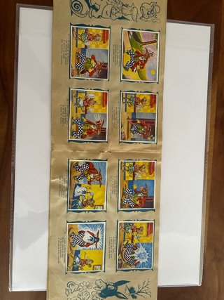 Álbum La Ratita Zalamera 50 cromos
