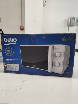 Microondas Beko 20L 700W MOC20100WFB