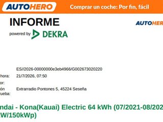 Hyundai Kona electric drive 150 kW N Line